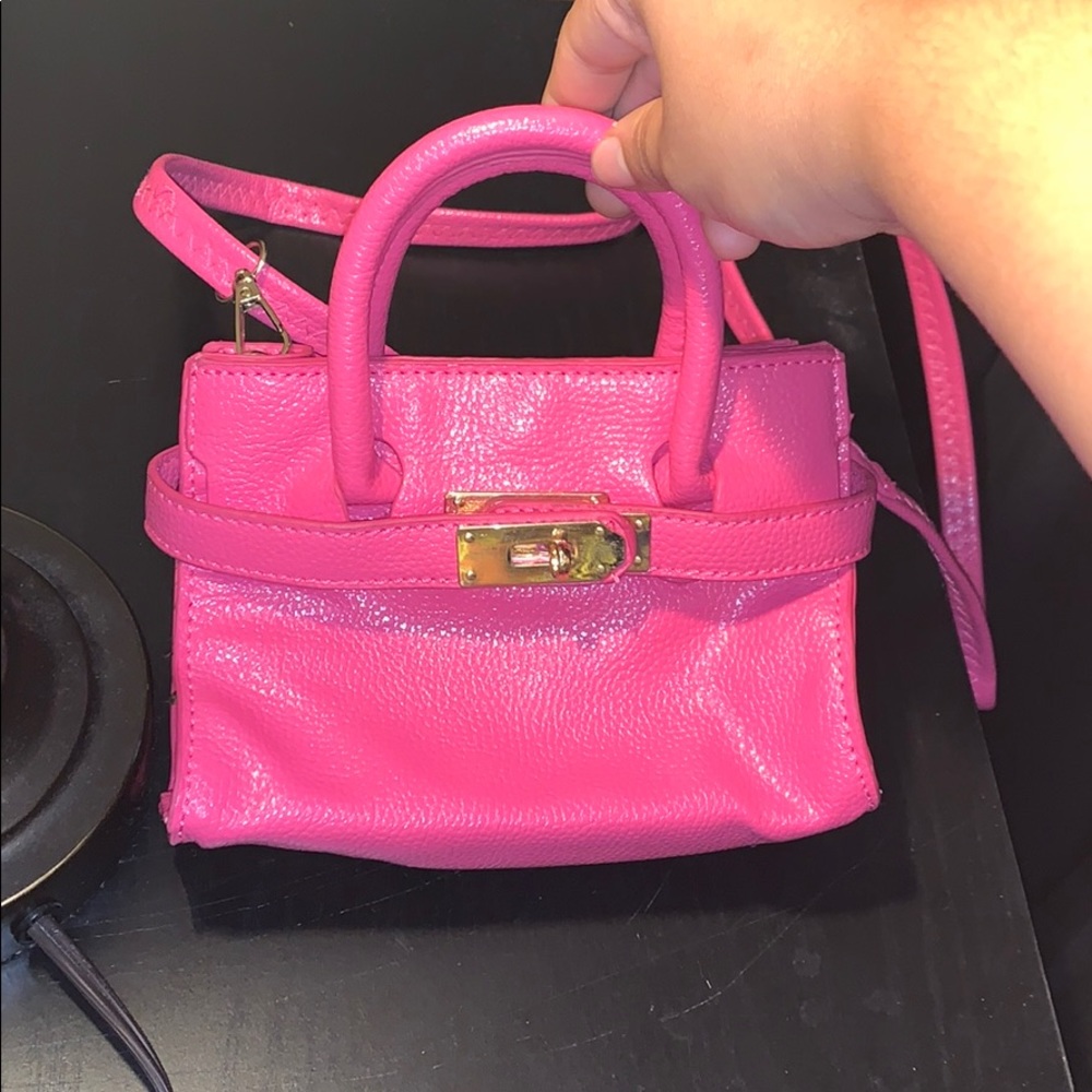 Barbie pink mini purse
